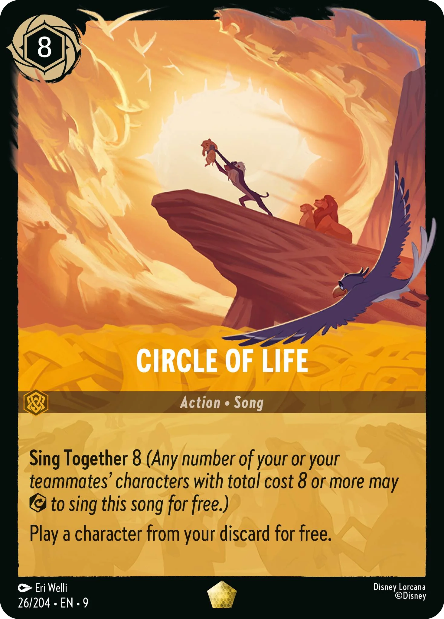 Circle of Life (Fabled - 026/204)  Legendary