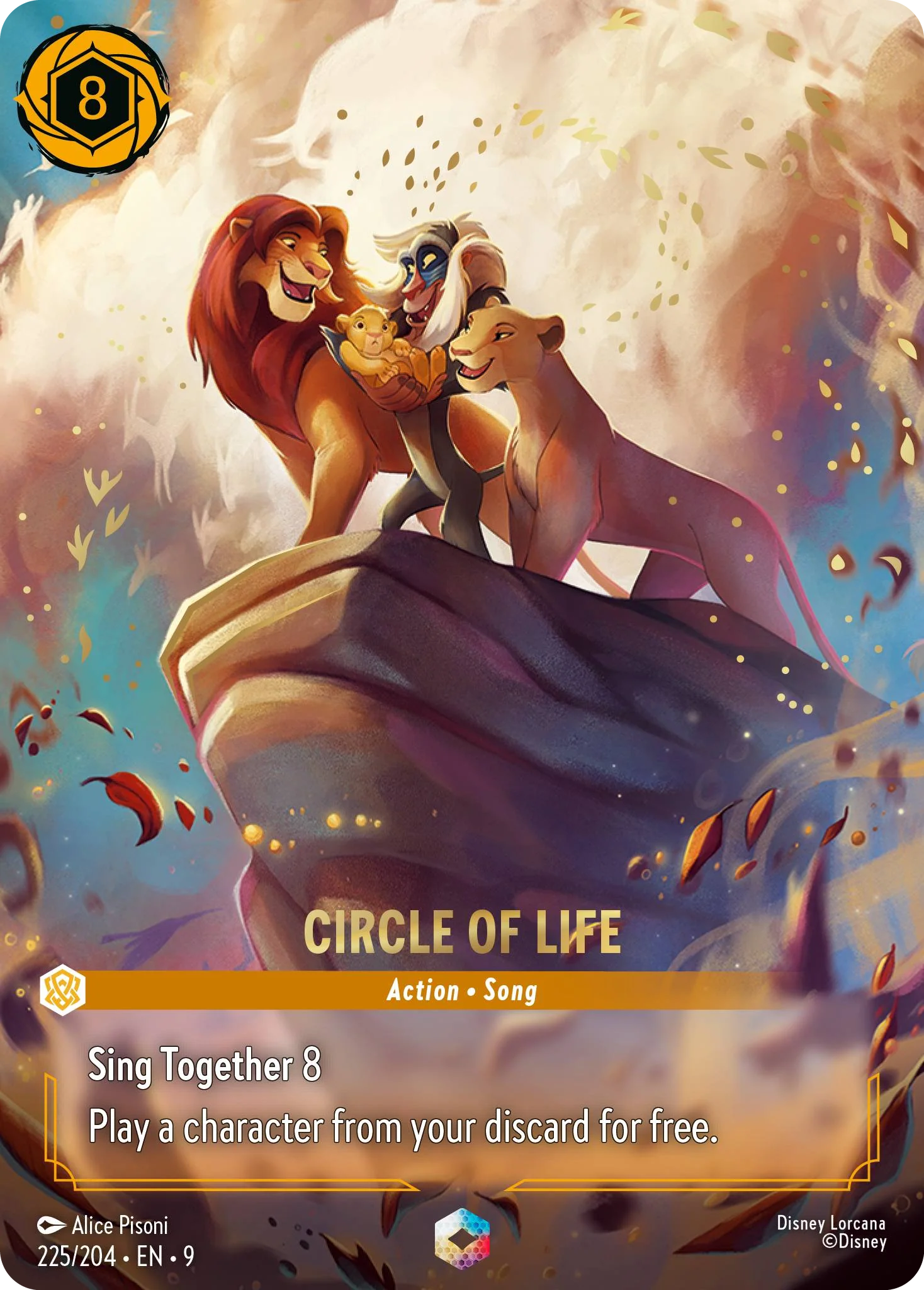 Circle of Life (Fabled - 225/204)  Enchanted