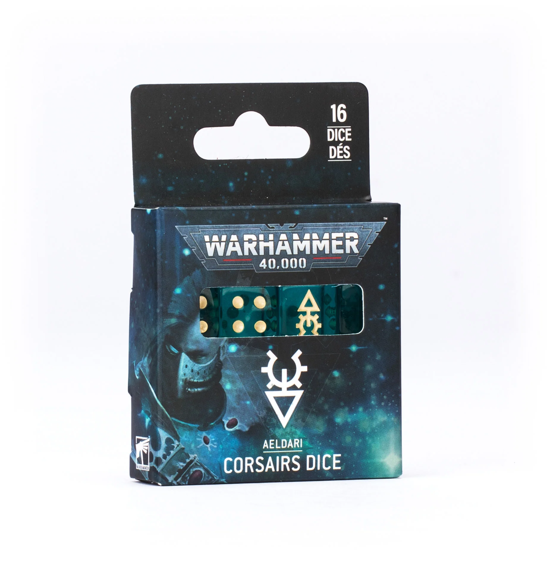 Citadel Hobby: Dice Set - 40K: Aeldari: Corsairs (10th) (16)
