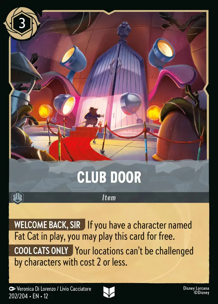 Club Door (Wilds Unknown 202/204) Uncommon