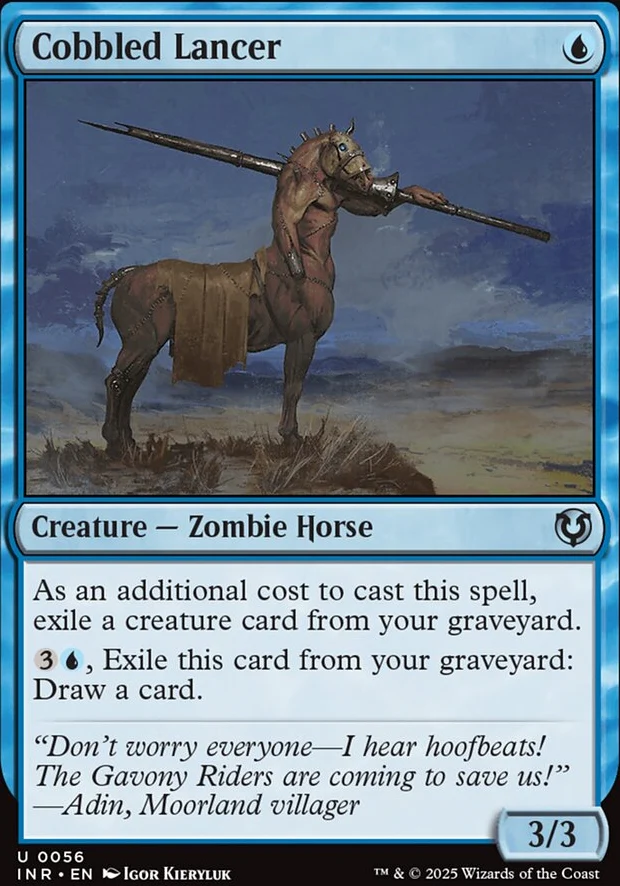Cobbled Lancer [ #0056 ] (INR-U)