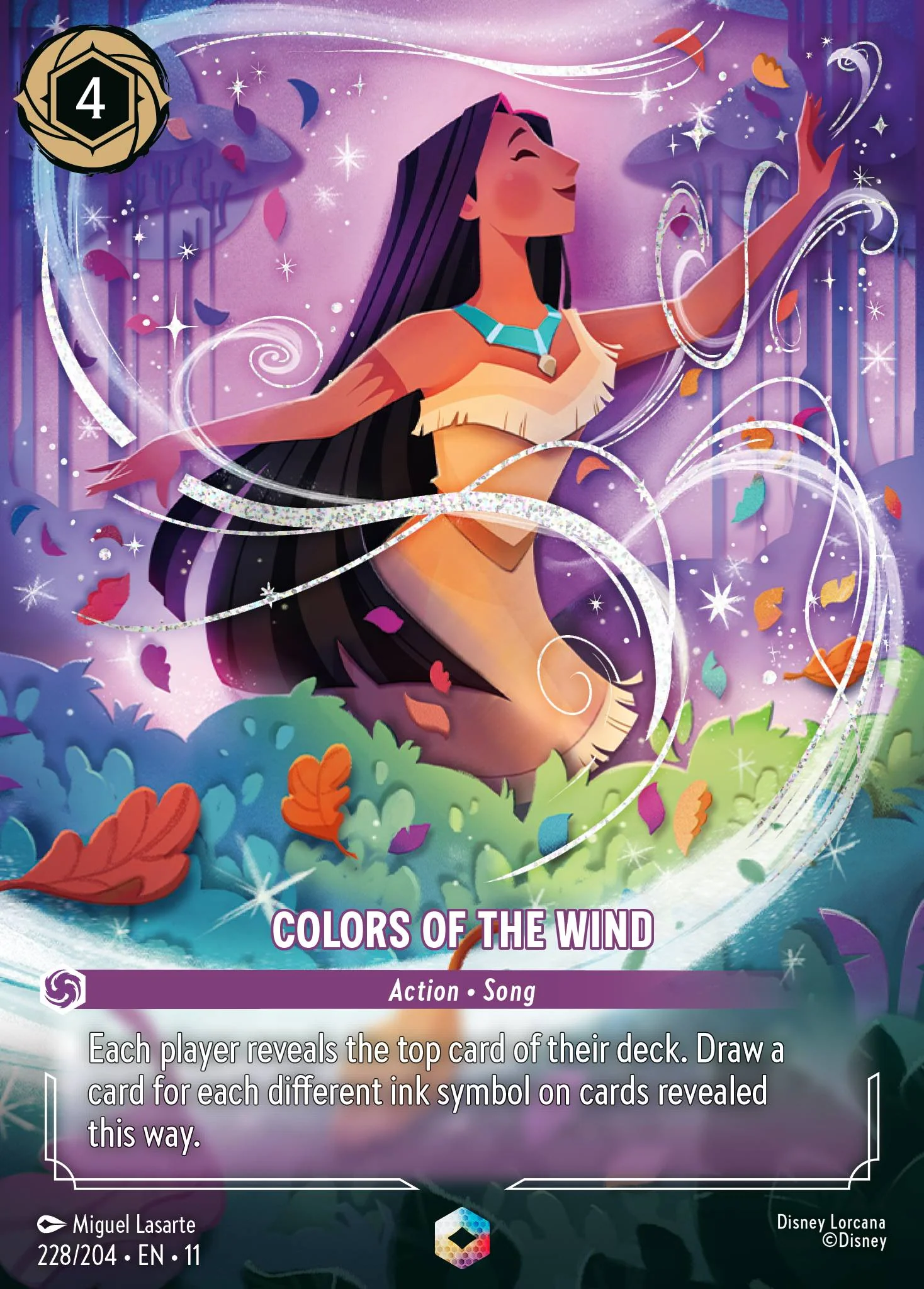 Colors of the Wind  (228/204 - Winterspell)  Enchanted