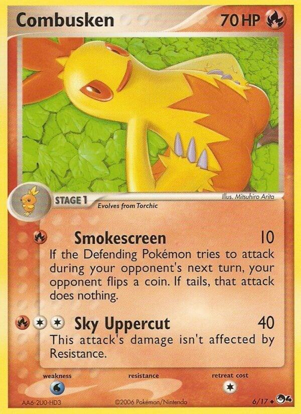 Combusken (006/017) Holofoil  - POP Series 4 (POP) Moderate Play