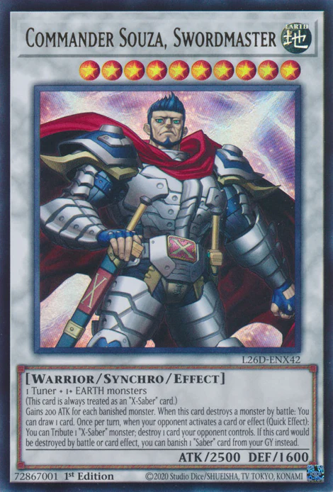 Commander Souza, Swordmaster (L26D-ENX42) - Image 2