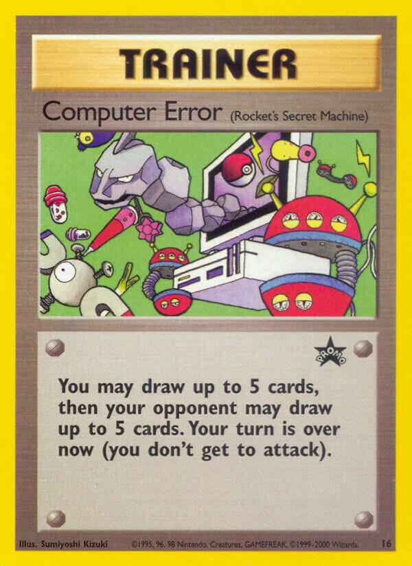 Computer Error (Rocket's Secret Machine) - 16 (BSP) WoTC Promo - Light Play