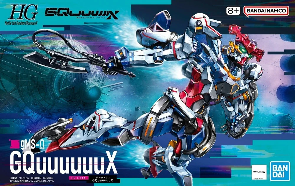 1/144 (HG): Mobile Suit Gundam GQuuuuuuX - #01 gMS-Ω GQuuuuuuX - Image 2