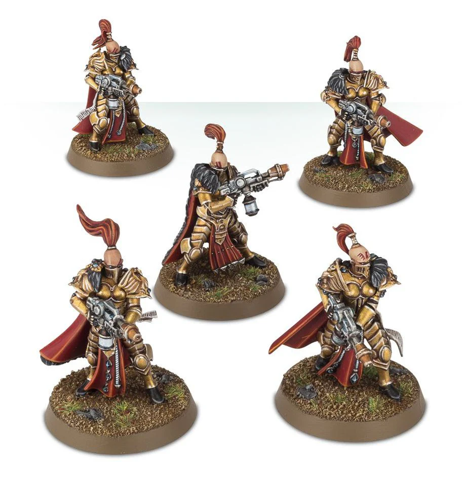 40K: Adeptus Custodes - Sisters of Silence (USED) Lot# 1