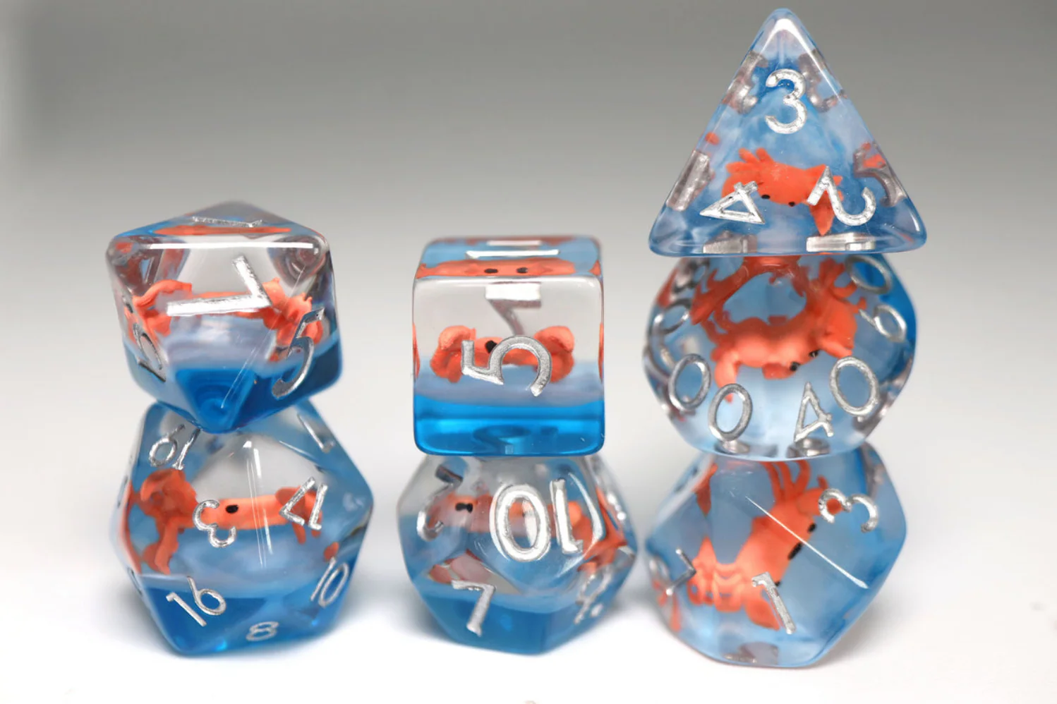 Cranky Crab RPG Dice Set