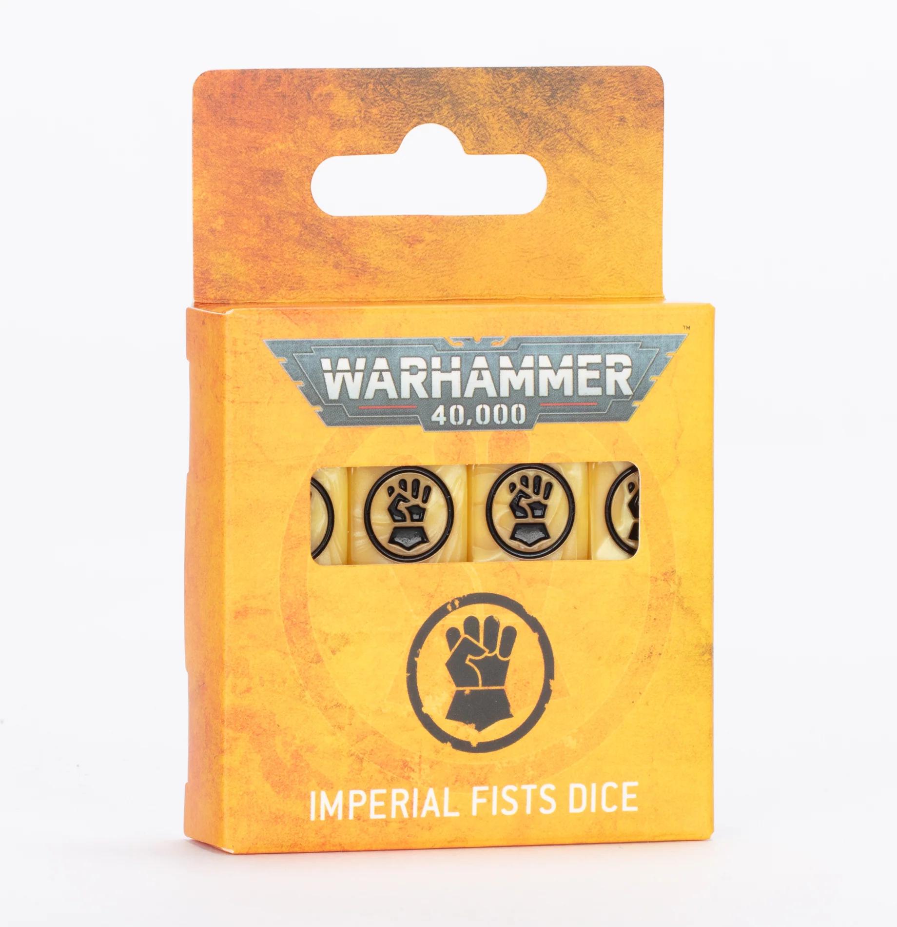 Citadel Hobby: Dice Set - 40K: Adeptus Astartes - Imperial Fists (10th) (16)