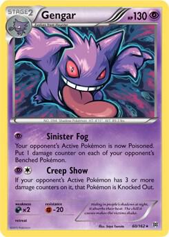 Gengar - 060/162 (PR) Near Mint