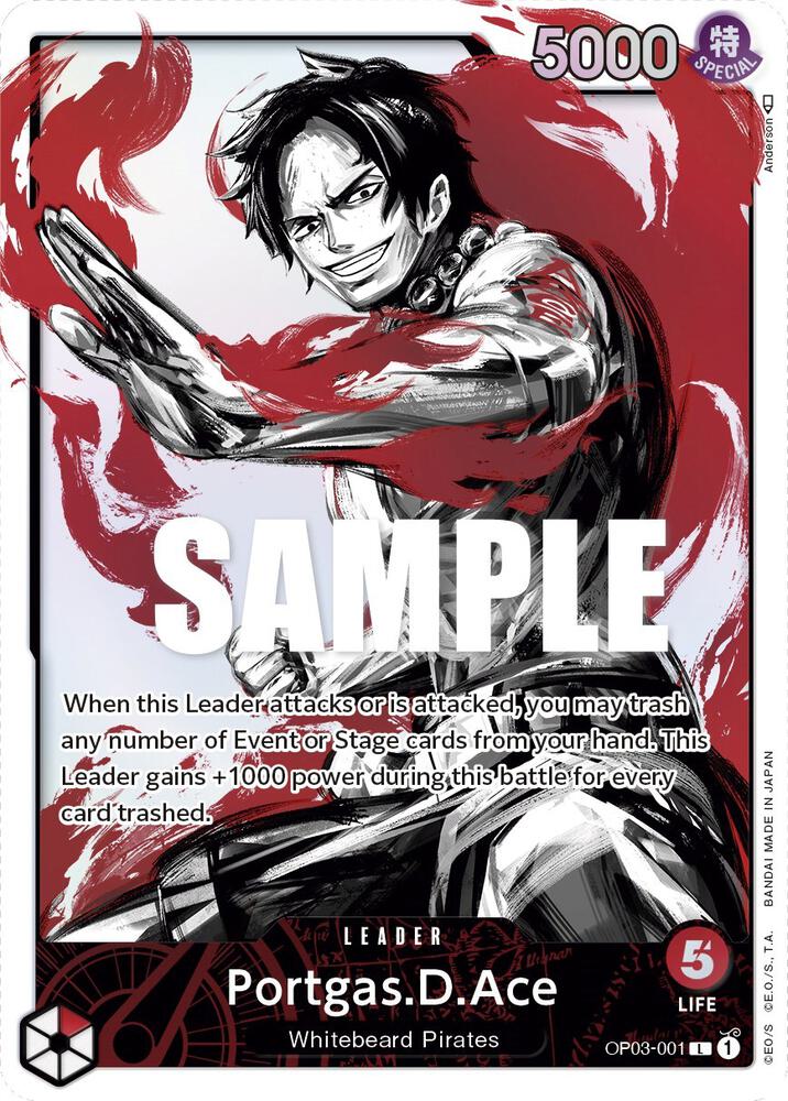 Portgus.D.Ace (OP01-001 L)