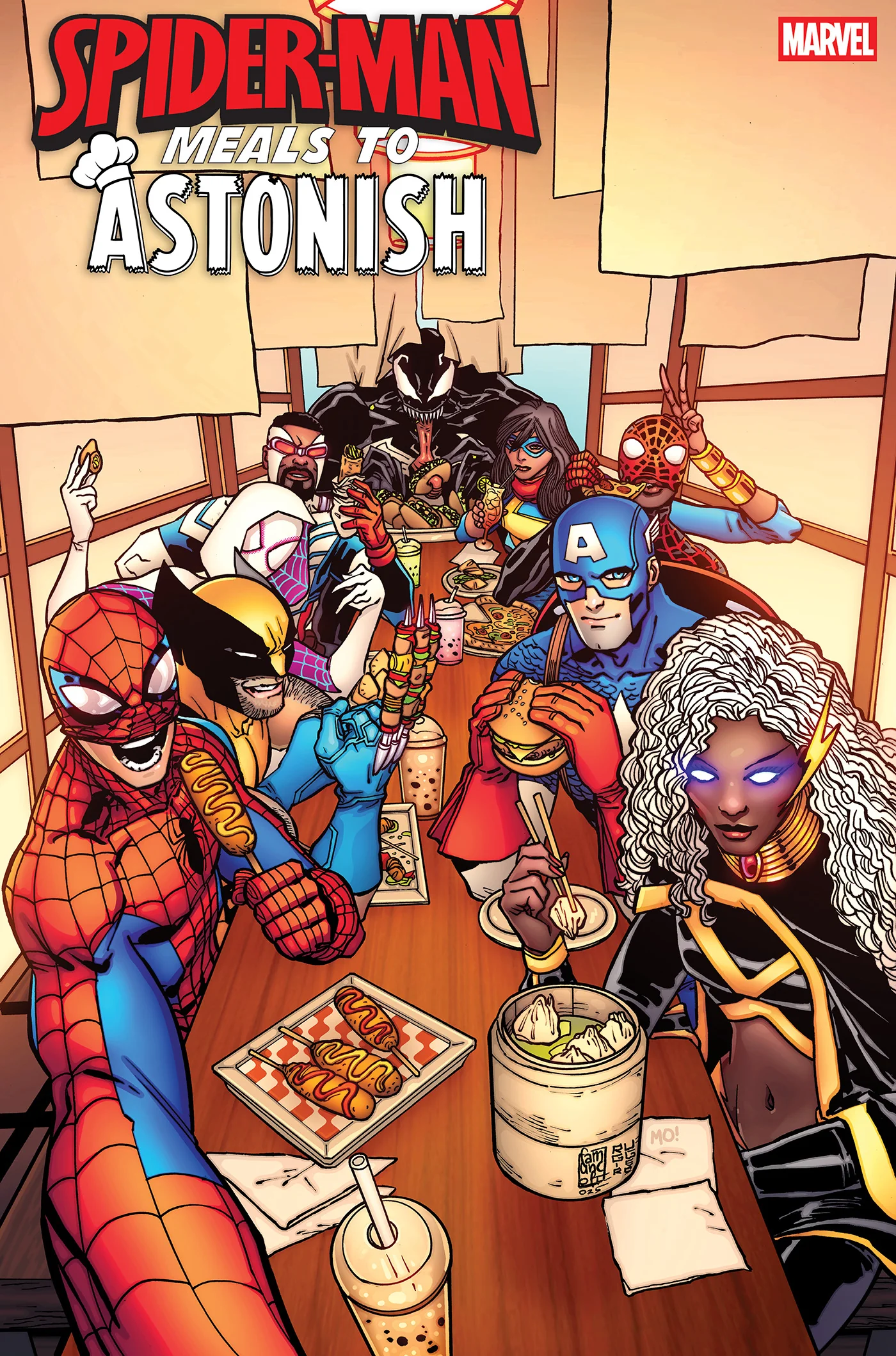 SPIDER-MAN: MEALS TO ASTONISH #1 GIUSEPPE CAMUNCOLI VARIANT - Image 2
