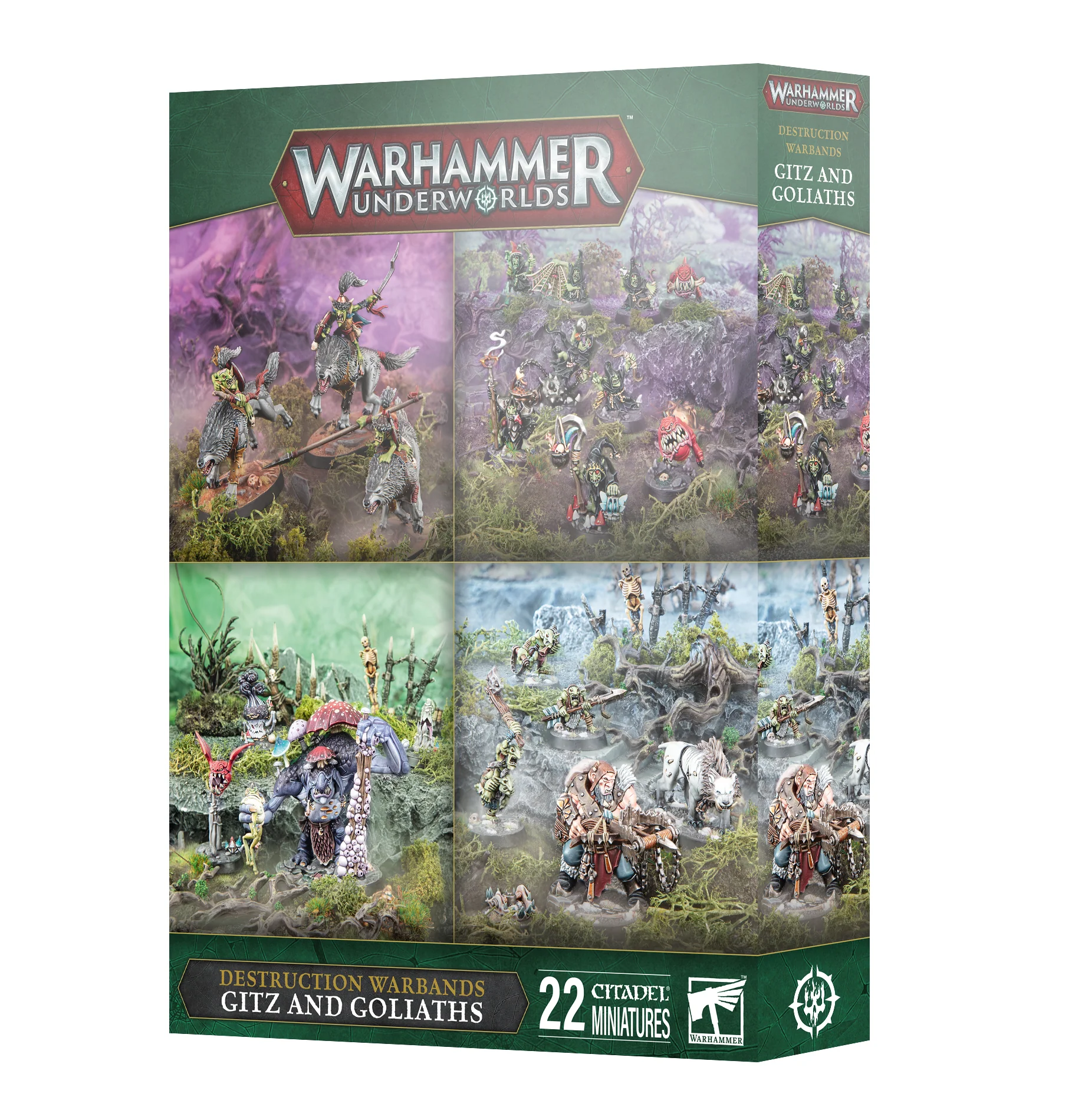 Warhammer Underworlds: Grand Alliance Warbands - Destruction: Gitz and Goliaths