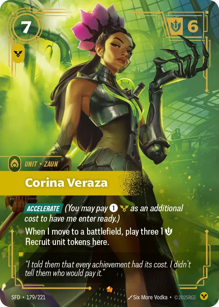 Corina Veraza - 179/221 (SFD) Epic