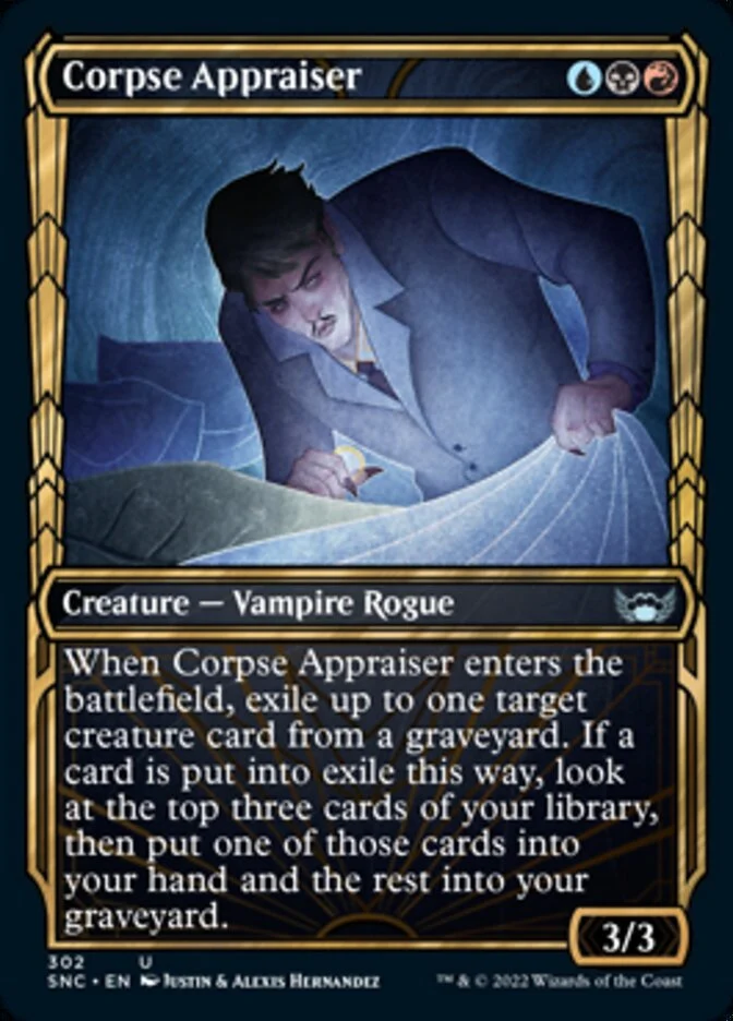 Corpse Appraiser [ #302 Golden Age Showcase ] (SNC-U)
