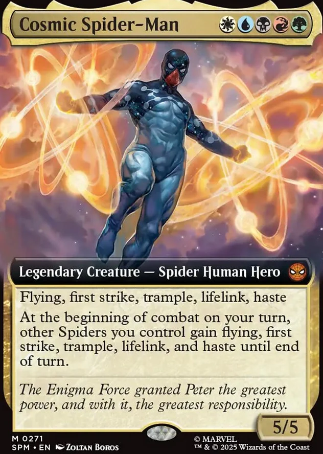 Cosmic Spider-Man [ #0271 Extended Art ] (SPM-M) - Image 2