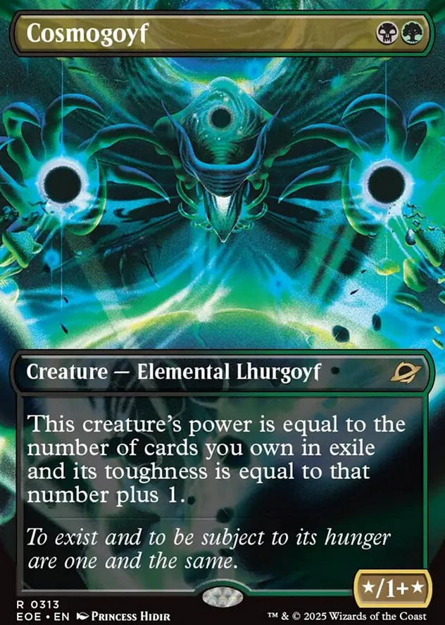Cosmogoyf [ #0313 Surreal Space] (EOE-R) - Image 2