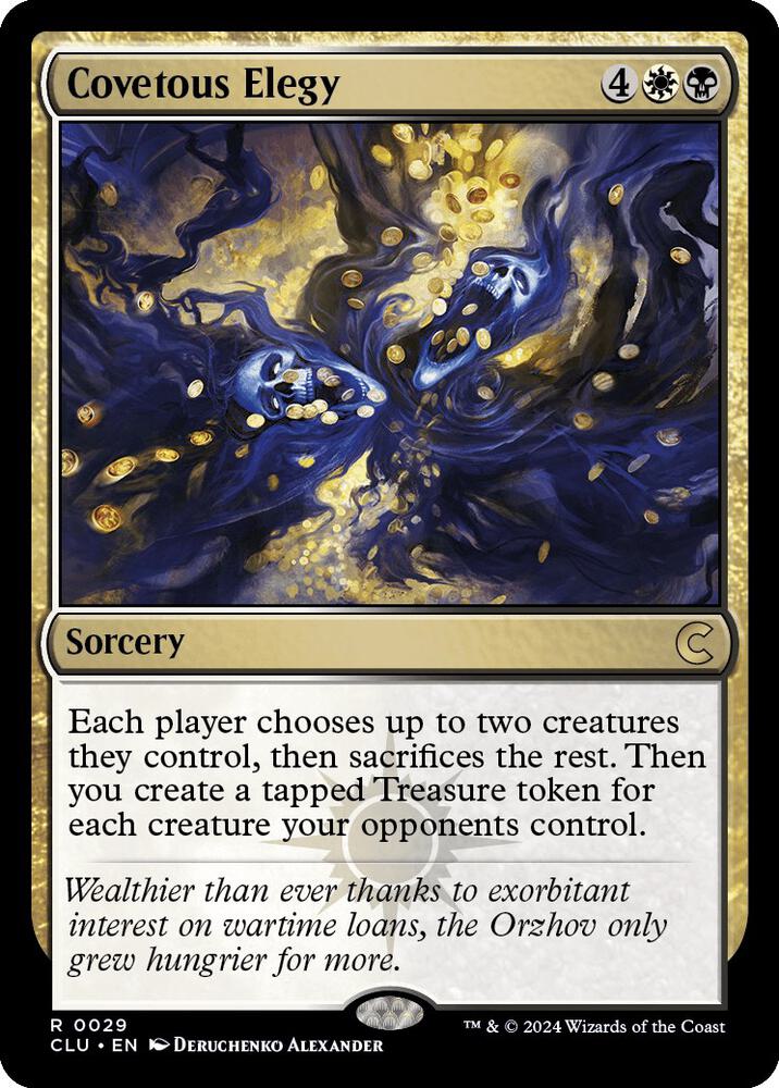Covetous Elegy (CLU-R)