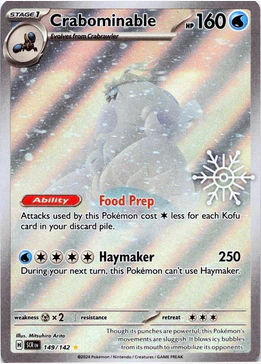 Crabominable (Holiday Calendar) - 149/142 Promo - Near Mint Holofoil