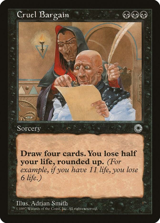 Cruel Bargain (POR-R) Light Play