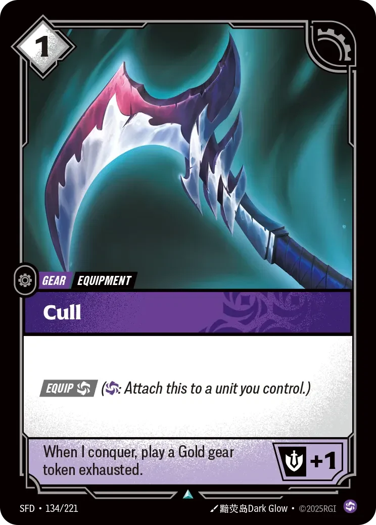 Cull - 134/221 (SFD) Uncommon