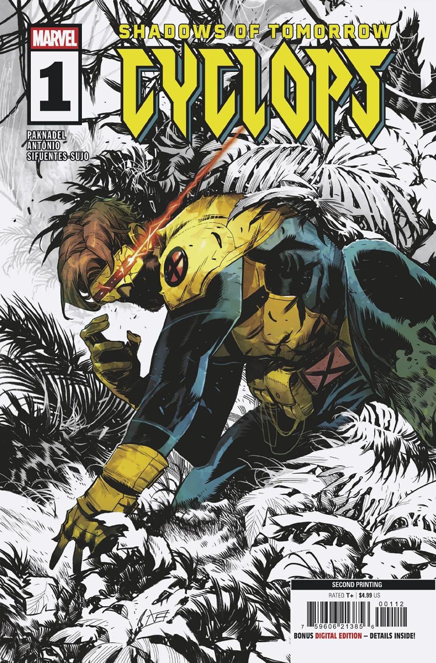 CYCLOPS #1 FEDERICO VICENTINI 2ND PRINTING VARIANT - Image 2