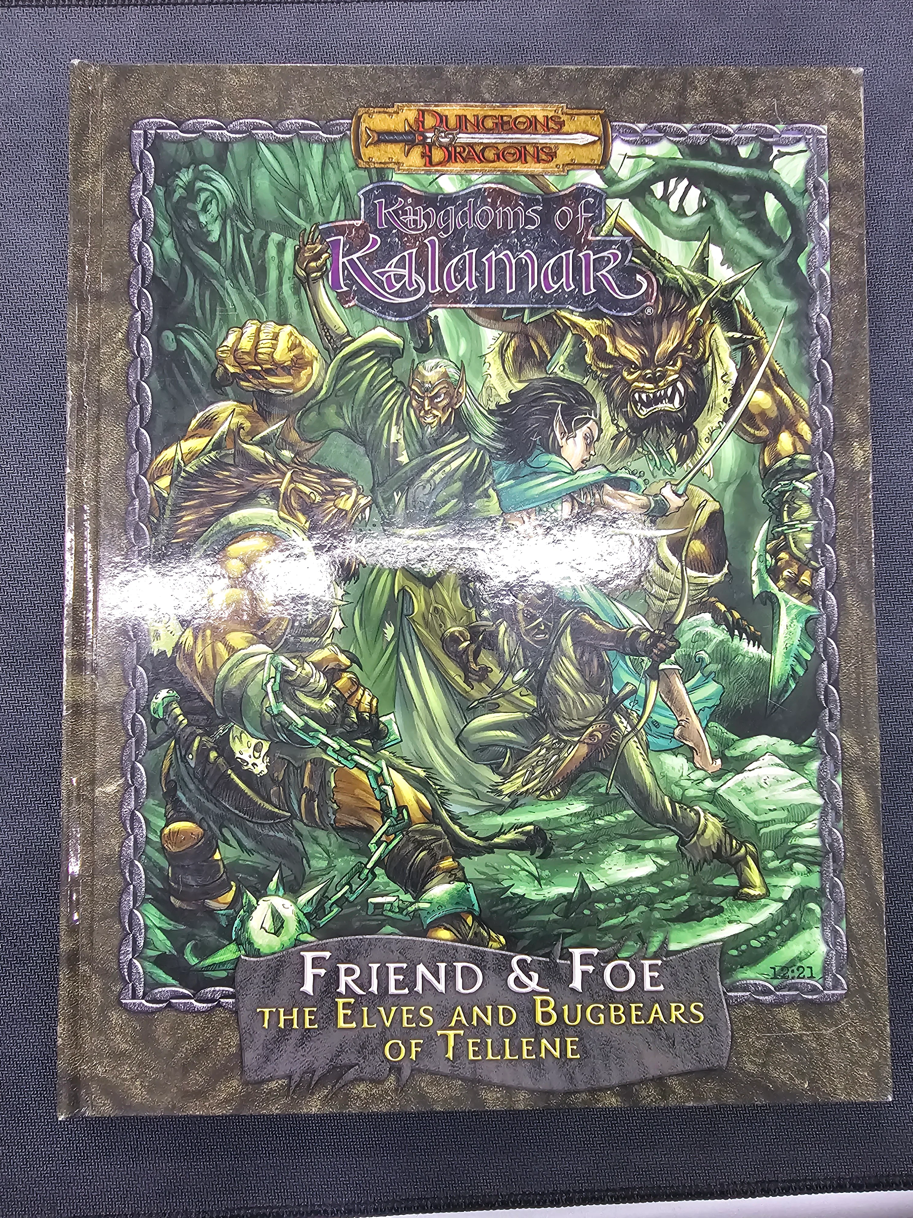 D&D 3.5E: Kingdoms of Kalamar - Friend & Foe: The Elves and Bugbears of Tellene (USED)