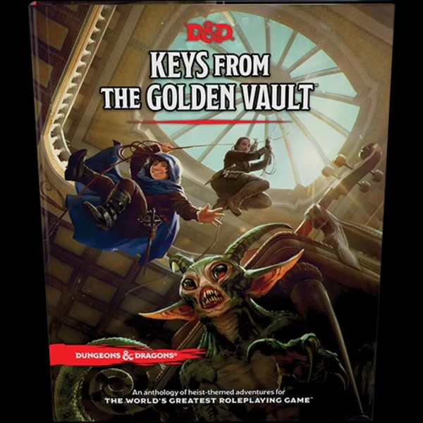 D&D 5E: Adventure Collection - Keys from the Golden Vault - For Levels 1-11 (USED)