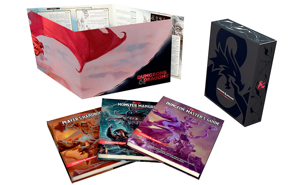 D&D 5E: Core Rulebooks Gift Set (USED)