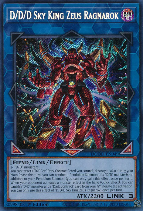 D/D/D Sky King Zeus Ragnarok (DOOD-EN049)