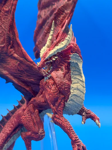 D&D Miniatures: Icons of the Realms - Premium Figure: Adult Red Dragon (USED) Out of Box