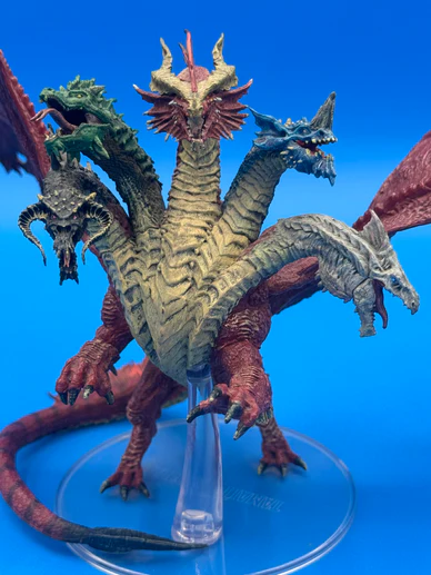 D&D Miniatures: Icons of the Realms - Premium Figure: Aspect of Tiamat (USED) Out of Box - Image 5