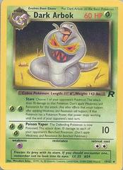 Dark Arbok - 19/82 (TR) Rare Unlimited - Light Played