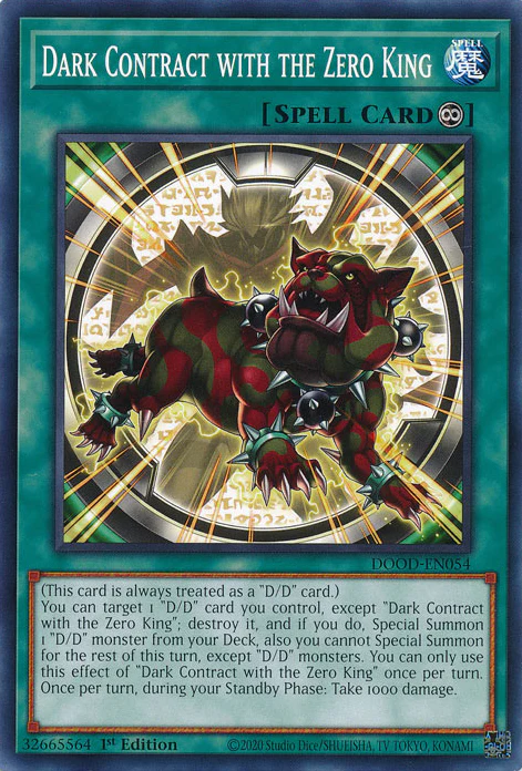 Dark Contract with the Zero King (DOOD-EN054)