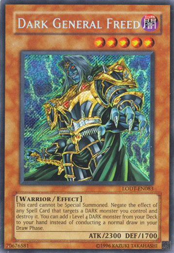 Dark General Freed (LODT-EN083) Ultra Rare - Near Mint Unlimited