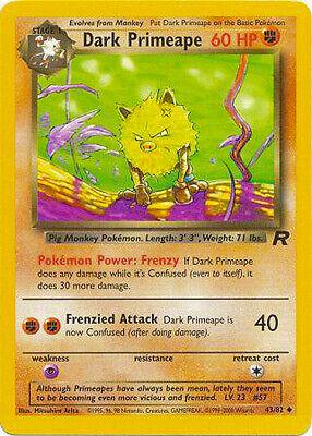 Dark Primeape - 43/82 (TR) Uncommon - Moderately Played Unlimited