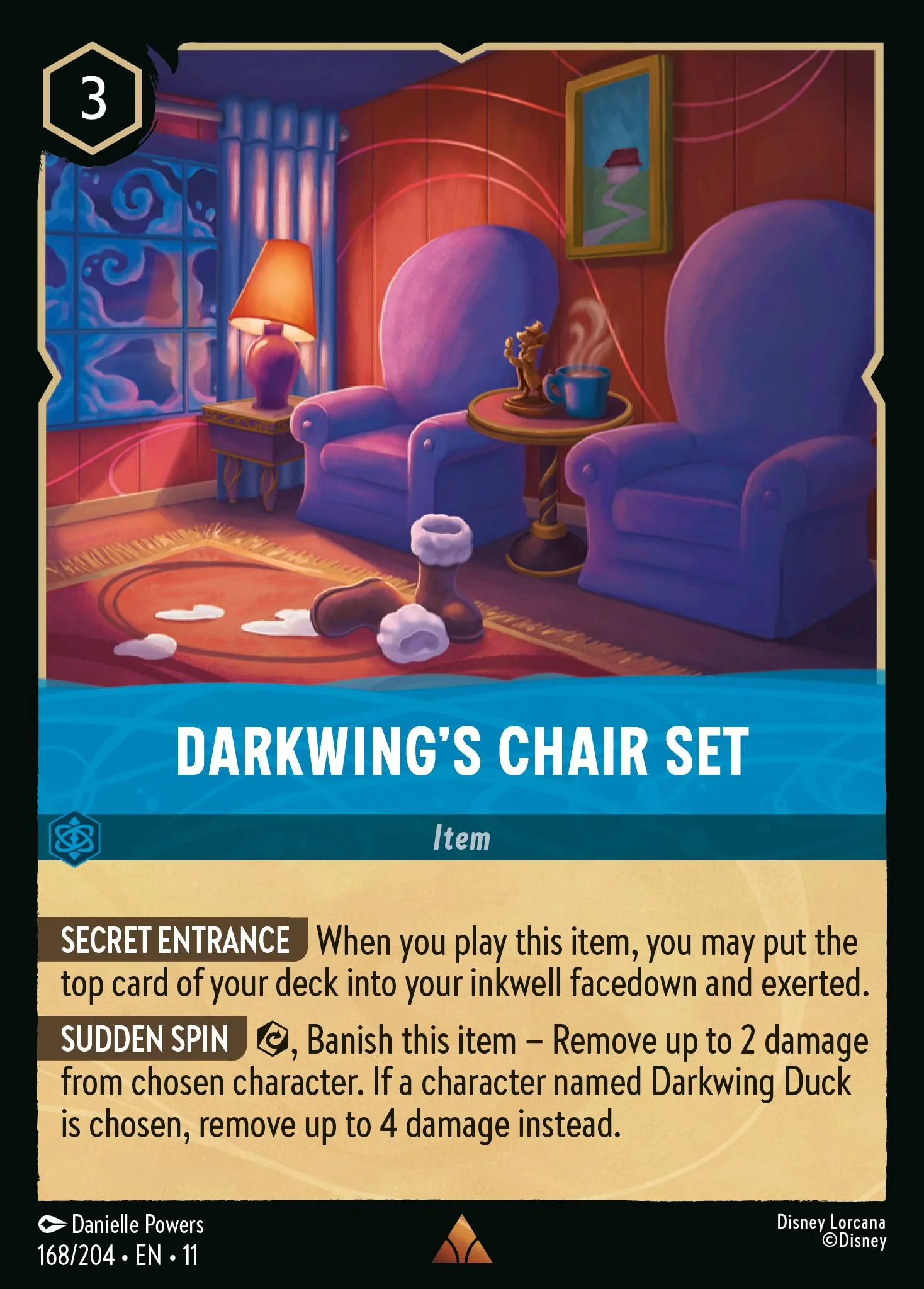 Darkwing's Chair Set (168/204 - Winterspell)  Rare