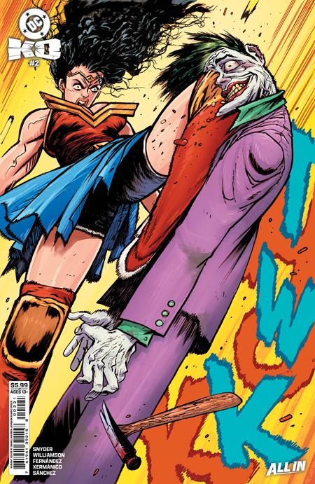 DC K.O. #2 (OF 5) CVR B DANIEL WARREN JOHNSON CARD STOCK VAR - Image 2