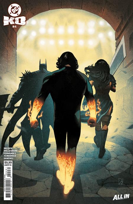 DC K.O. #4 (OF 5) CVR C MIKE DEL MUNDO CARD STOCK VAR - Image 2