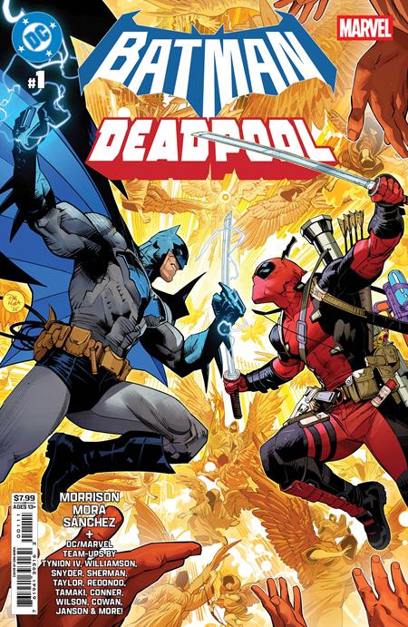 DC MARVEL BATMAN DEADPOOL #1 (ONE SHOT) CVR A DAN MORA - Image 2