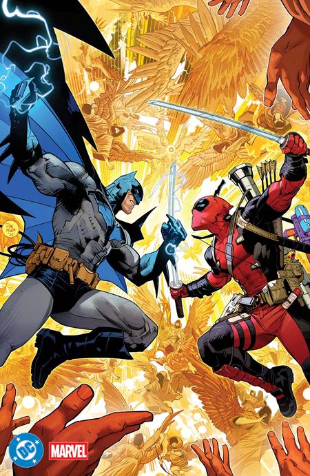 DC MARVEL BATMAN DEADPOOL #1 (ONE SHOT) CVR T DAN MORA FOIL VAR - Image 2