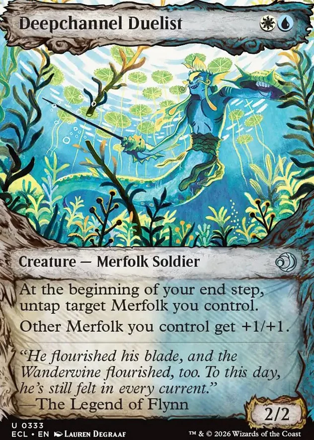 Deepchannel Duelist [ #0333 Showcase ] (ECL-U)