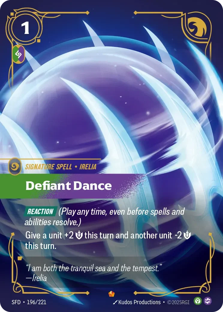 Defiant Dance - 196/221 (SFD) Epic