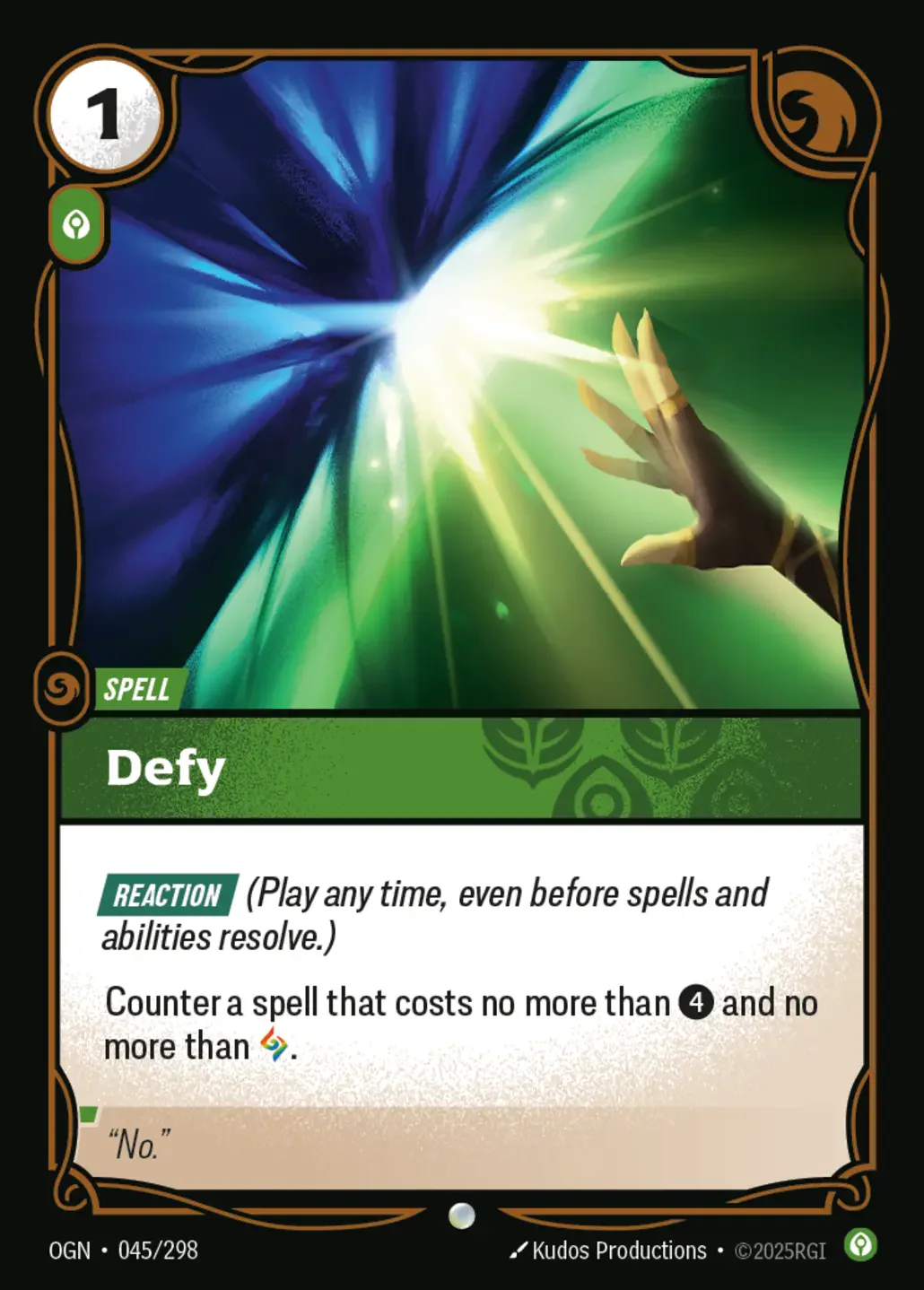 Defy - 045/298 (OGN) Common