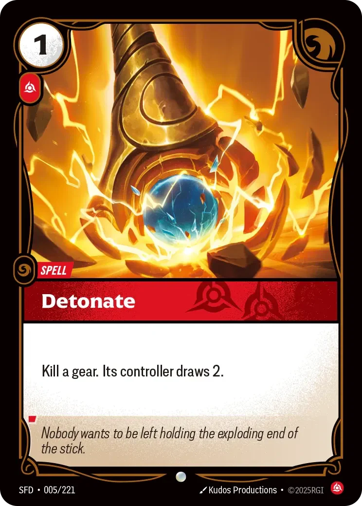 Detonate - 005/221 (SFD) Common