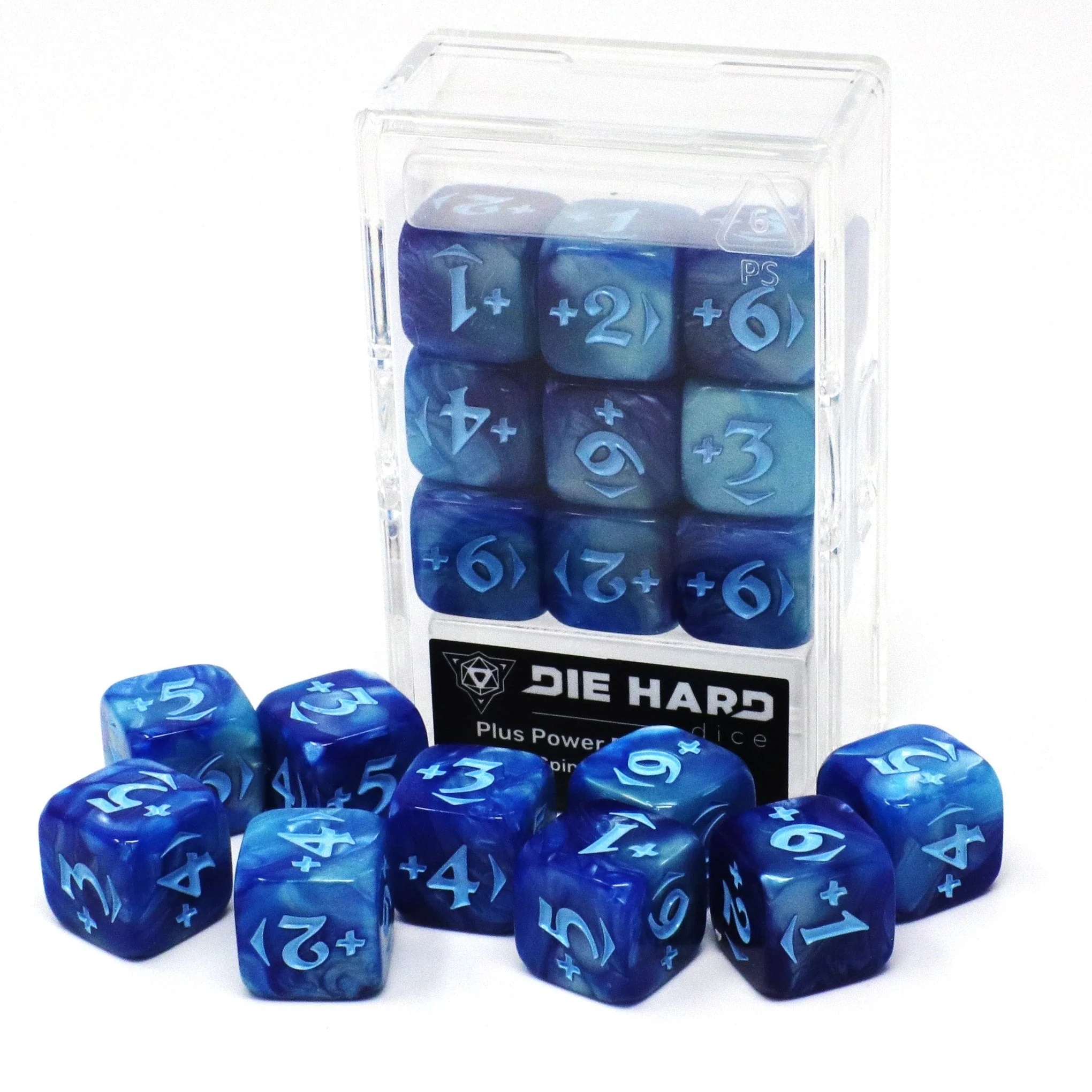 DHD: Spindown Counters - Plus Power Pack: Blue