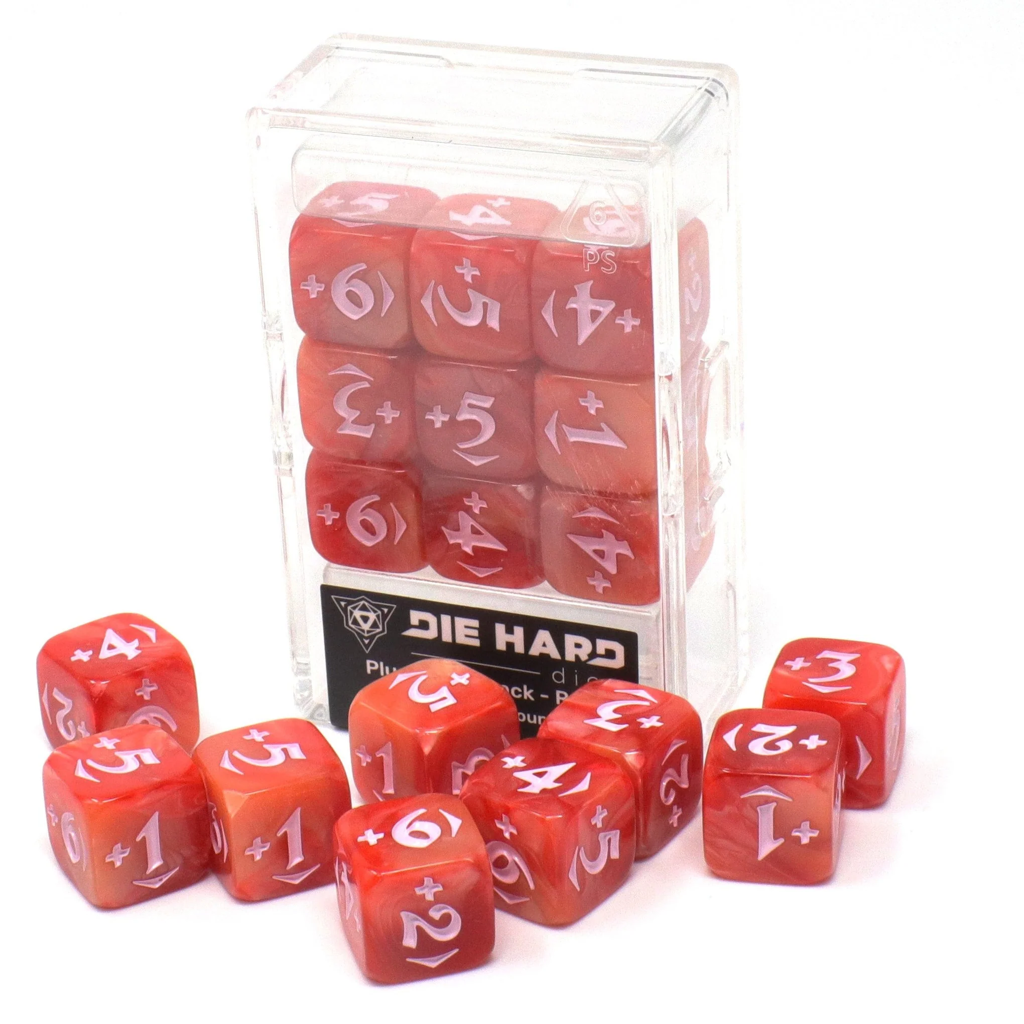 DHD: Spindown Counters - Plus Power Pack: Red