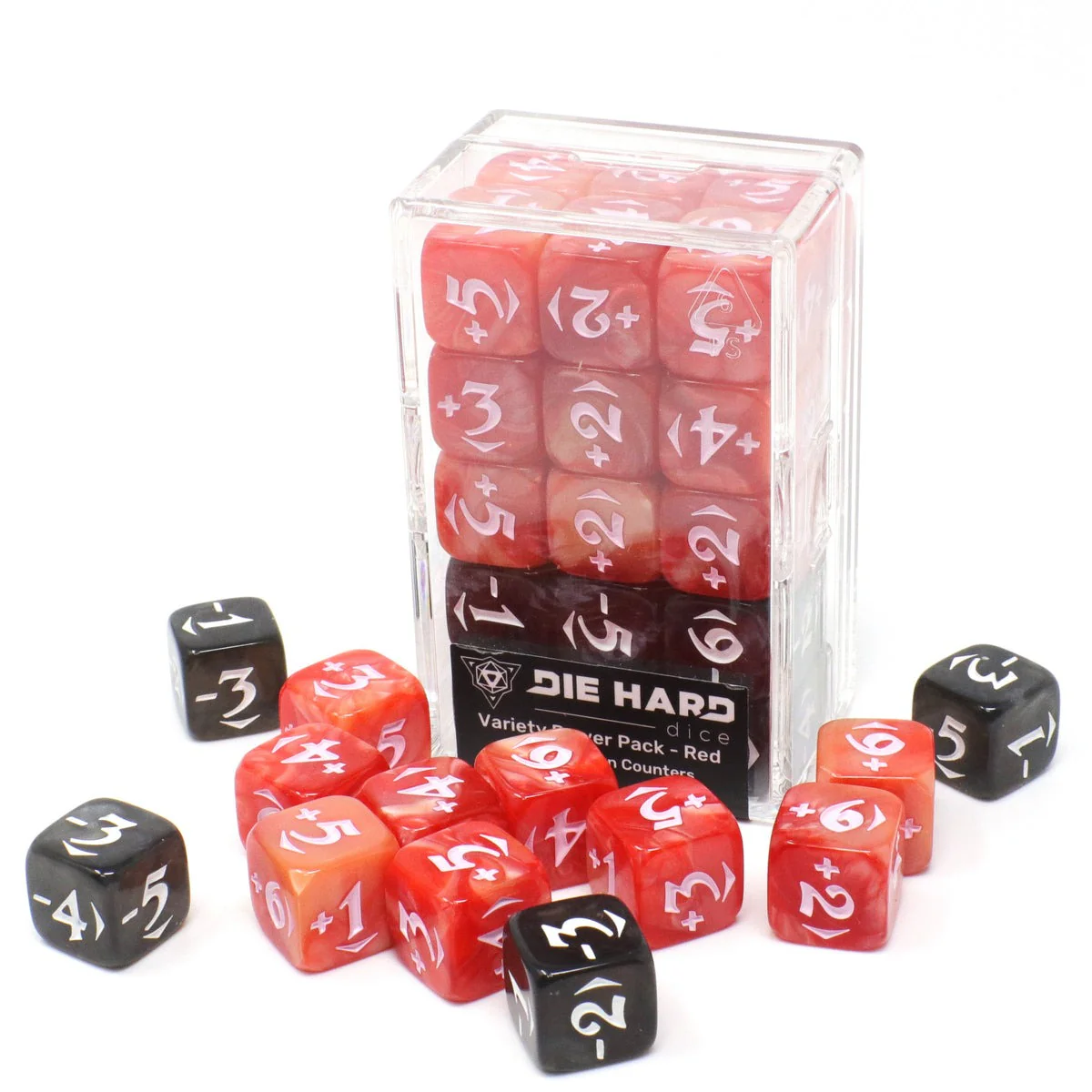 DHD: Spindown Counters - Variety Power Pack - Red