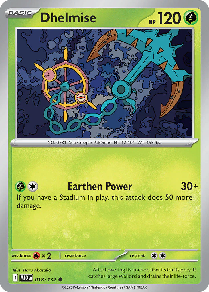 Dhelmise - 018/132 (MEG) Uncommon