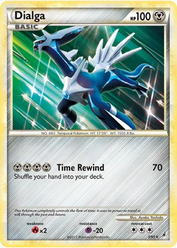 Dialga - 003/095 (CL) Rare - Light Play Holofoil
